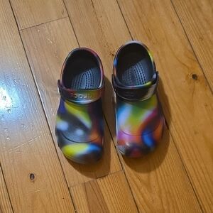 Kids Multi-Color Comfort Clogs